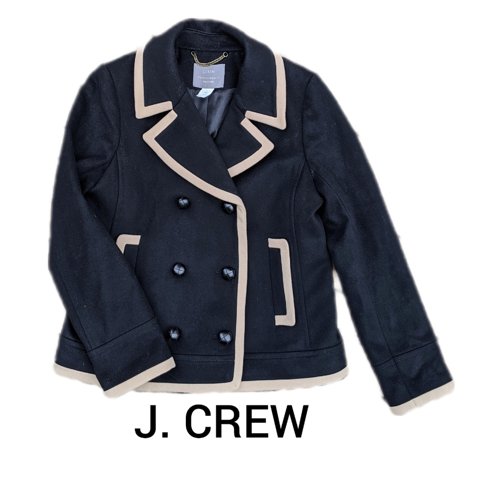 J. CREW wool peacoat by Nelli Gori